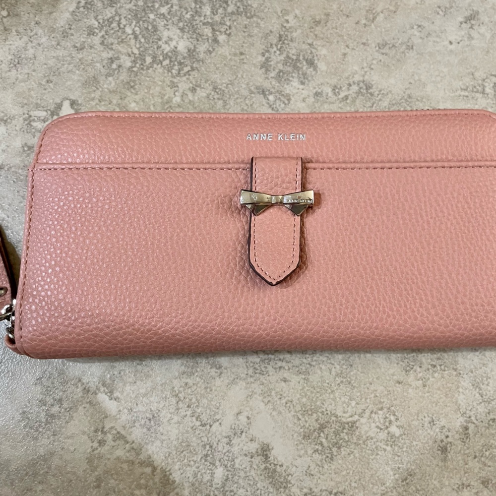 Anne Klein pink wallet